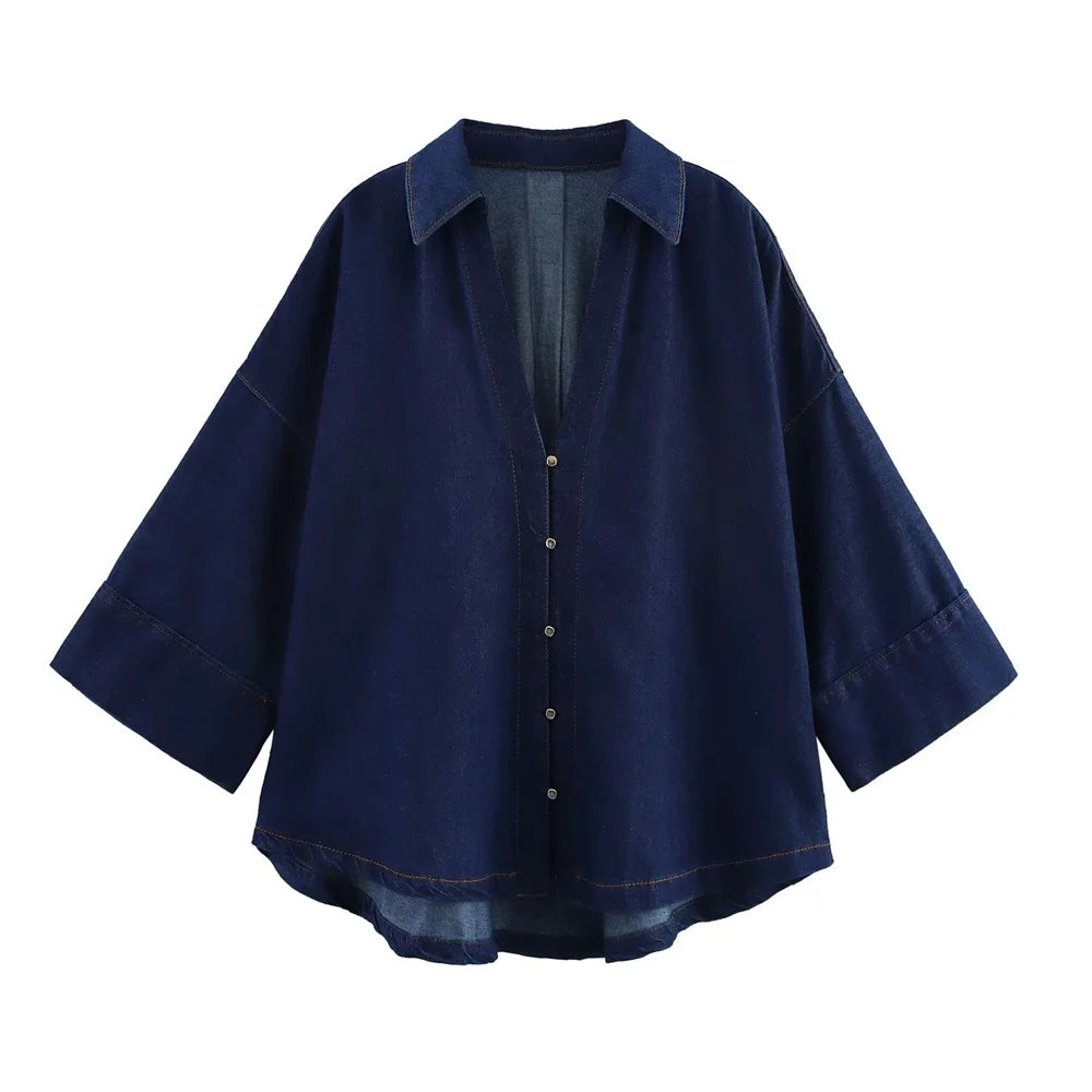 Denim Set Loose Fit