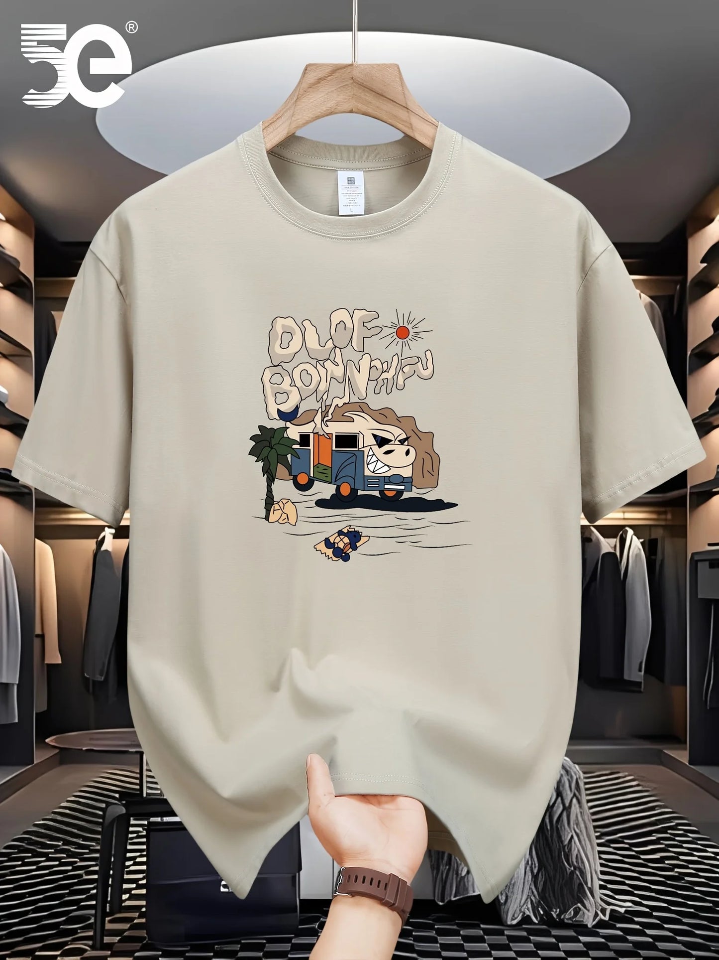 Cartoon Pattern Print