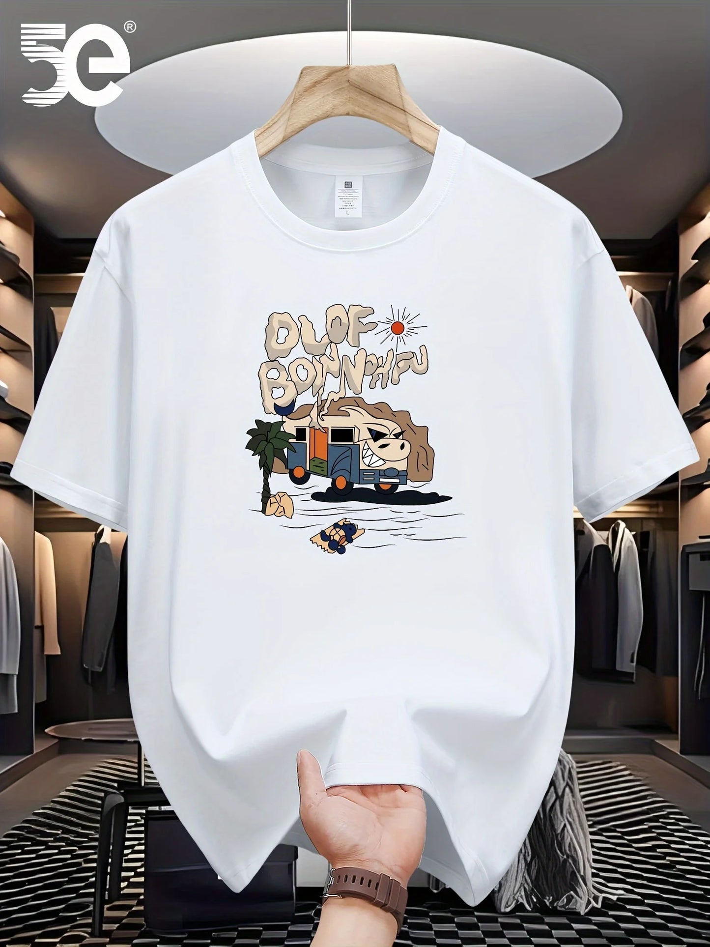 Cartoon Pattern Print