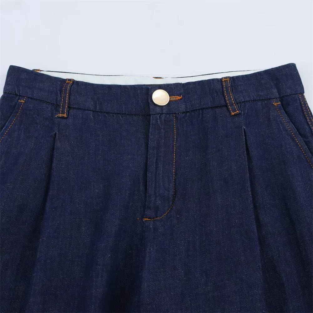 Denim Set Loose Fit