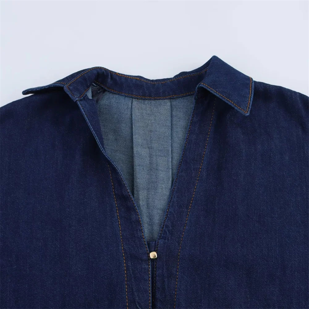 Denim Set Loose Fit