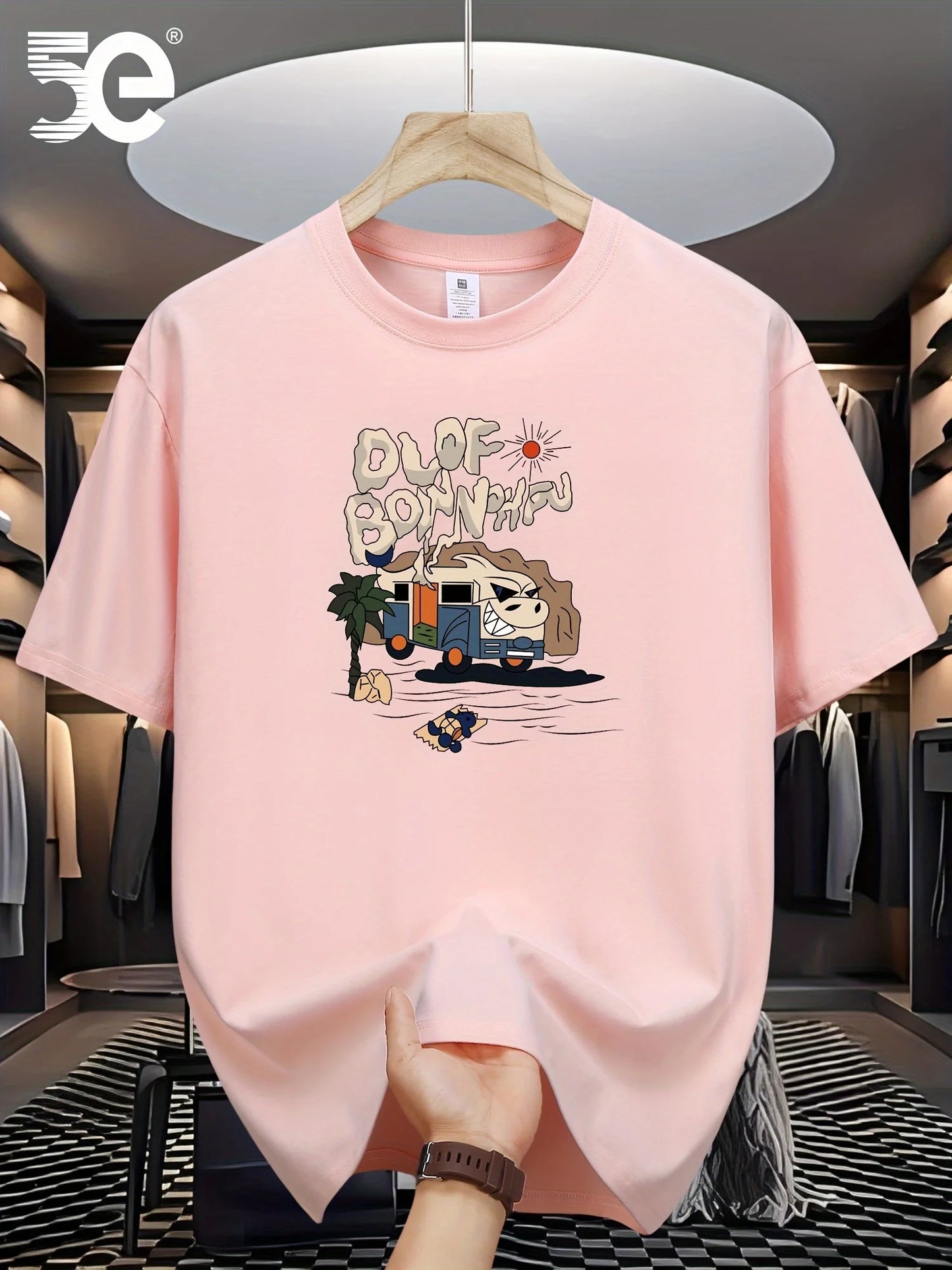 Cartoon Pattern Print