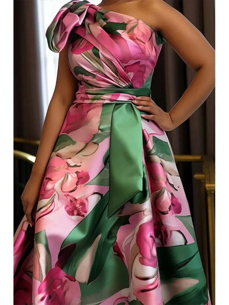 Flroal Printed Dress