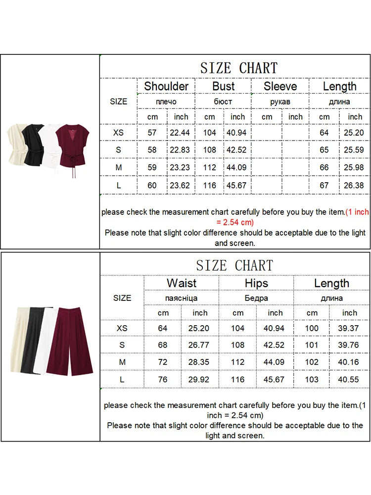 Sleeveless Sets