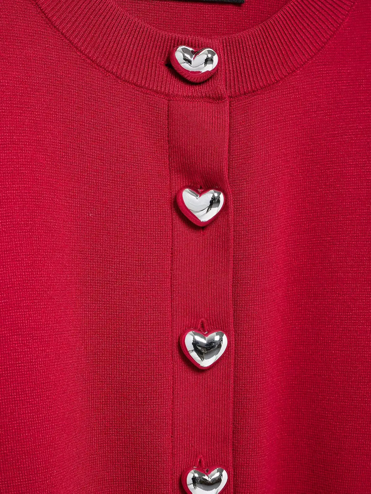 Heart Button Sweaters