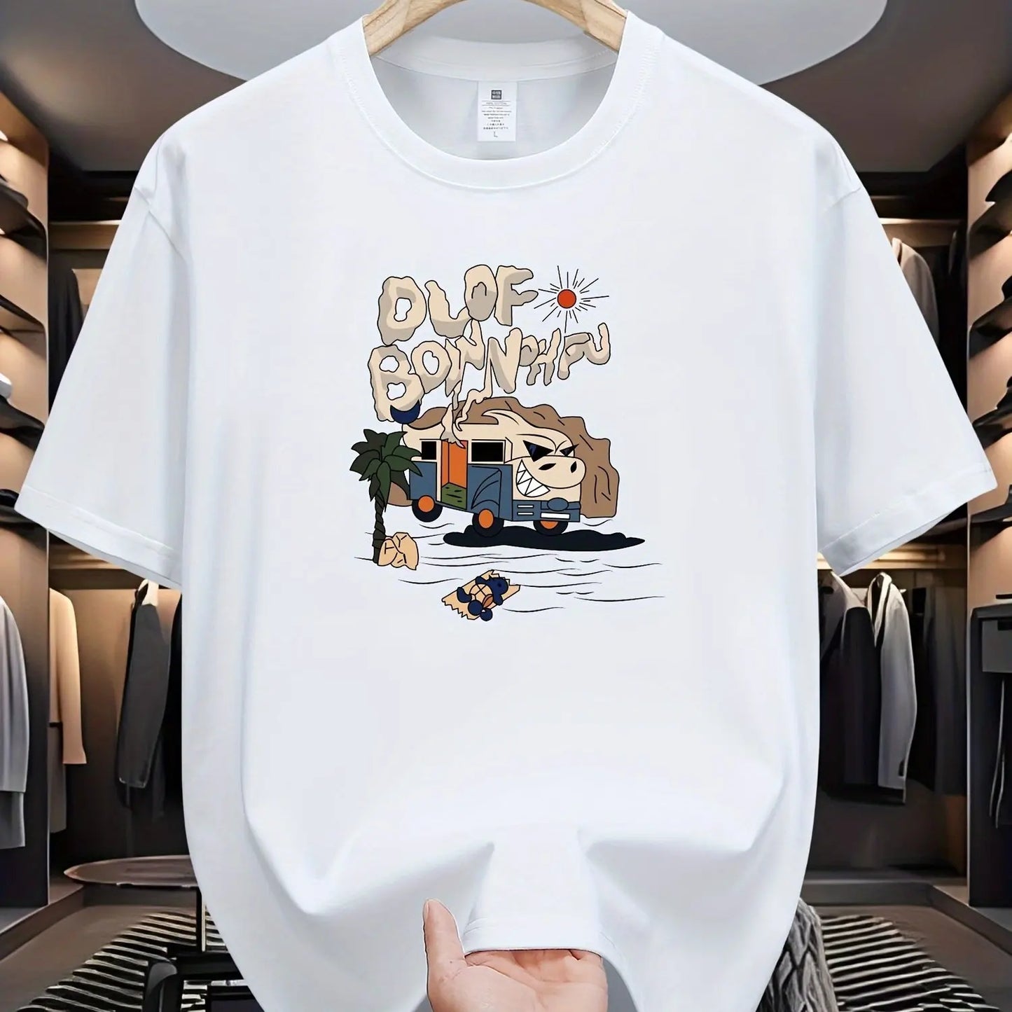 Cartoon Pattern Print