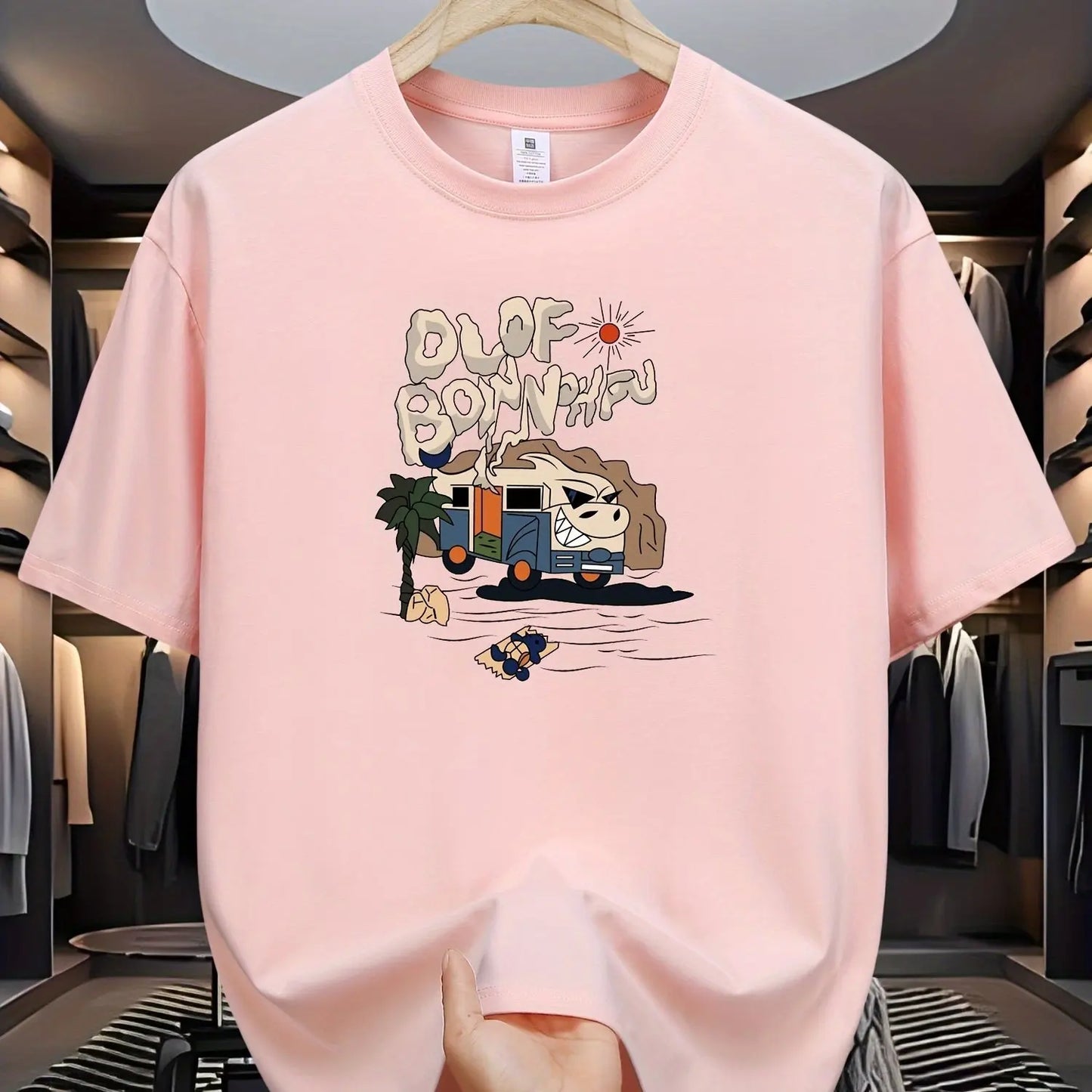 Cartoon Pattern Print