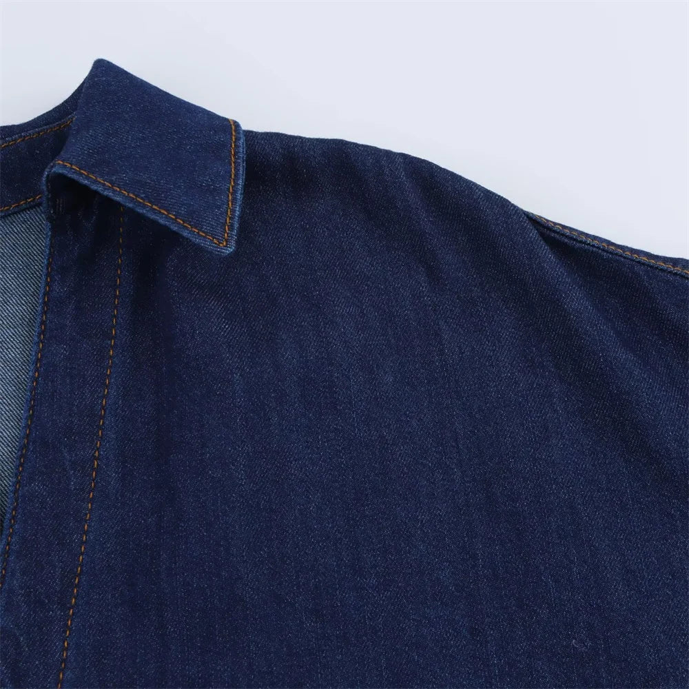 Denim Set Loose Fit