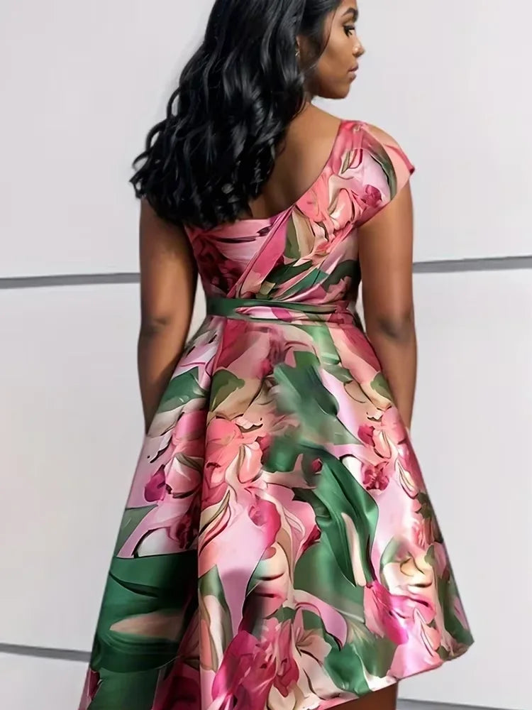 Flroal Printed Dress