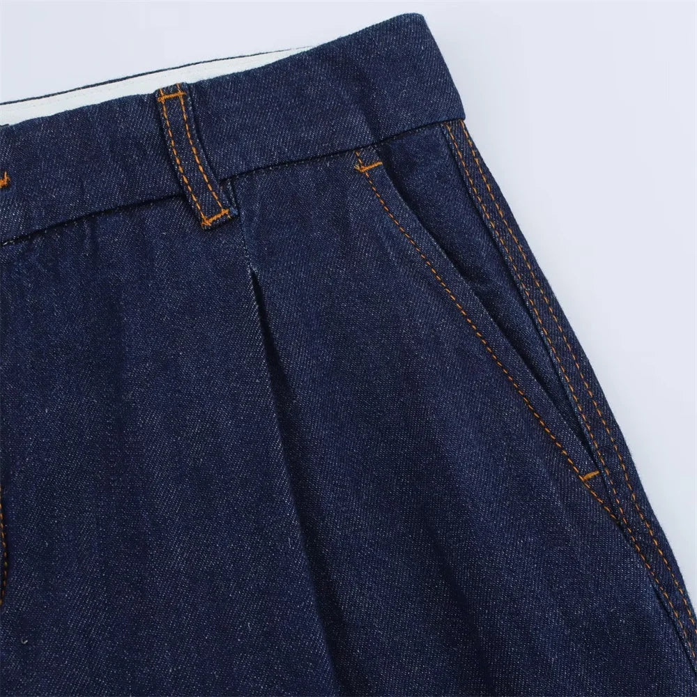 Denim Set Loose Fit
